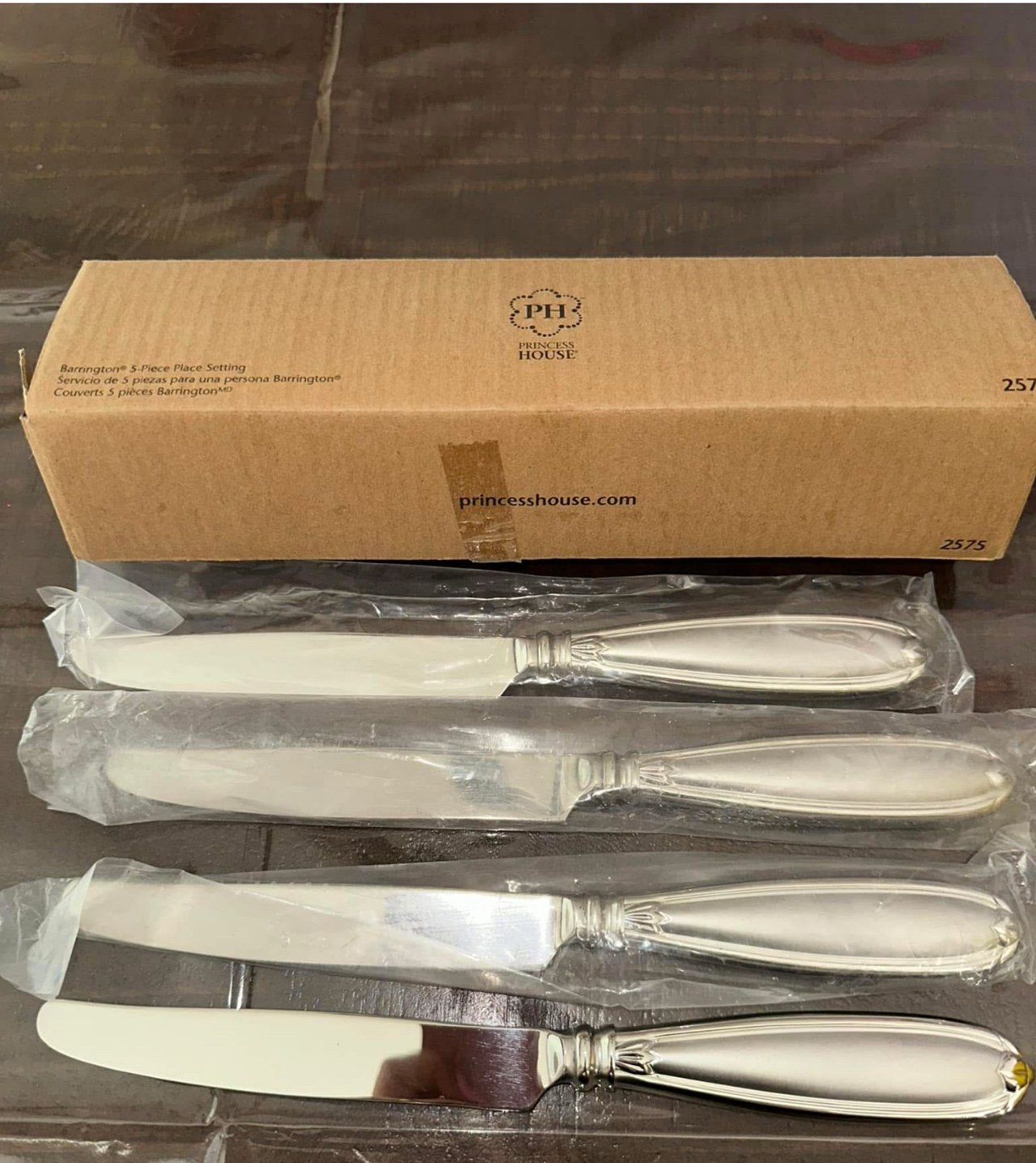 Princess House Barrington Dinner Knives (4)