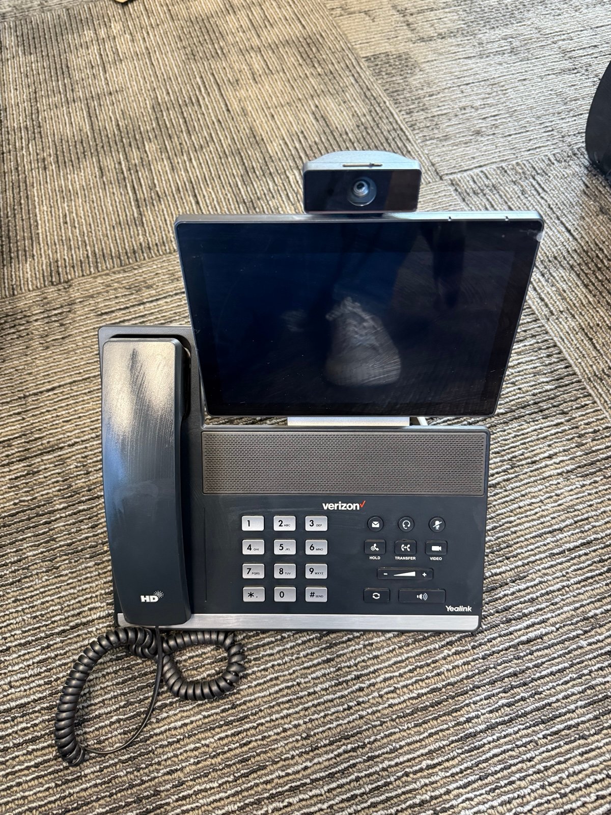 Yealink VP59 Flagship Smart Video IP Touch Screen Executive PoE like New