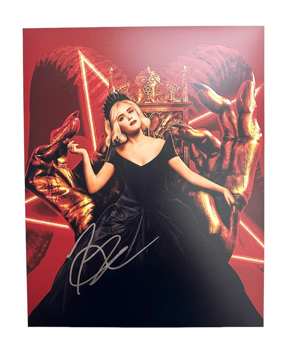 Kiernan Shipka Signed Autograph Chilling Adventures of Sabrina Photo with Proof
