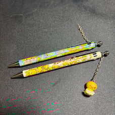 【Extremely Rare Vintage】 Natto-chan Mechanical Pencils, Set of 2