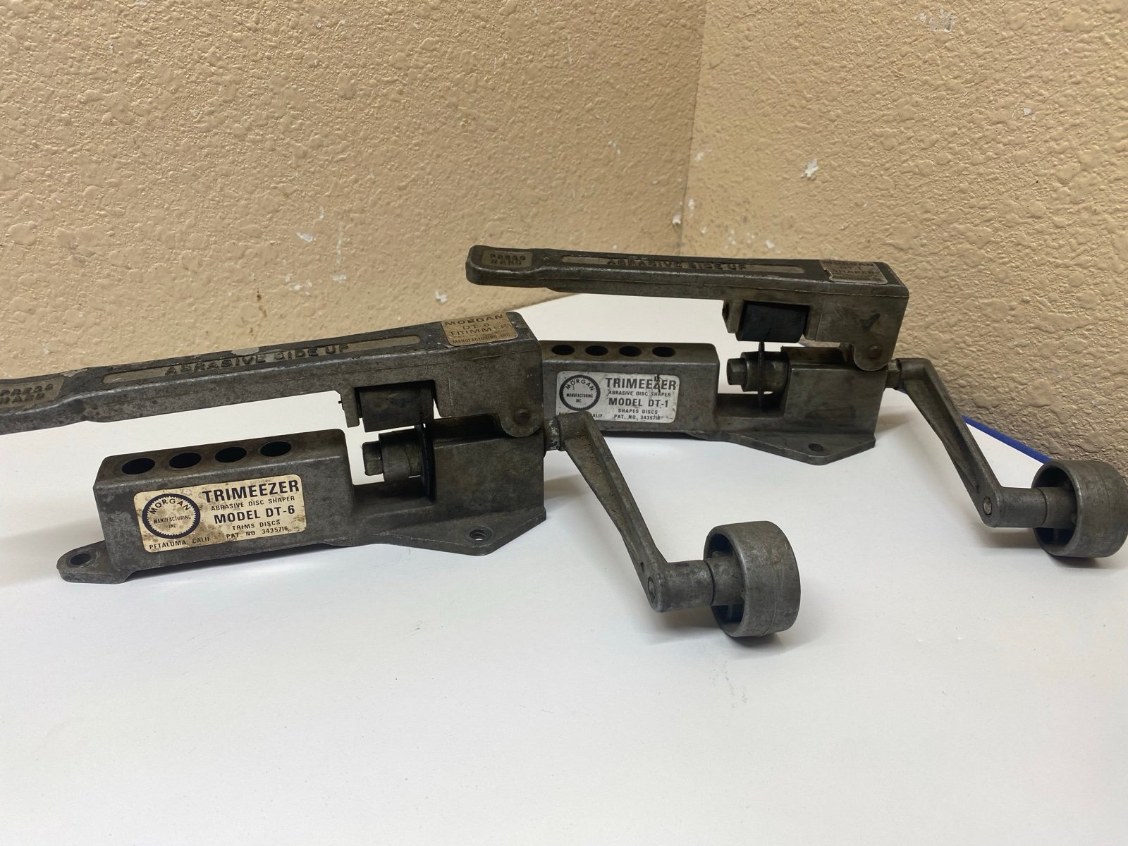 Morgan Disc DT-1 Shaper & Morgan DT-6 Trimmer Mechanics Tools