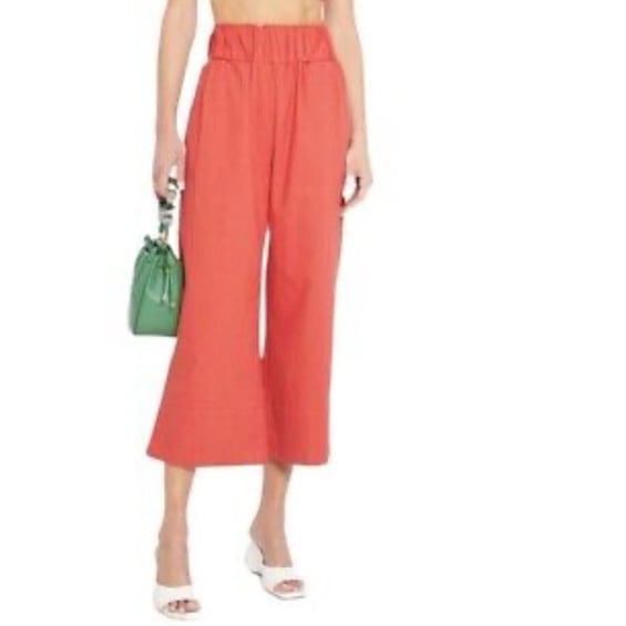 KOURT WIDE-LEG CROPPED PANT