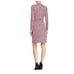 Diane von Furstenberg Check Dot Pink Jeanne Two Wrap Dress Retail: 398.00
