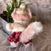 Disney Shanghai Duffy and Friends Lina Bell Fox Plush Keychain Cute 15 cm