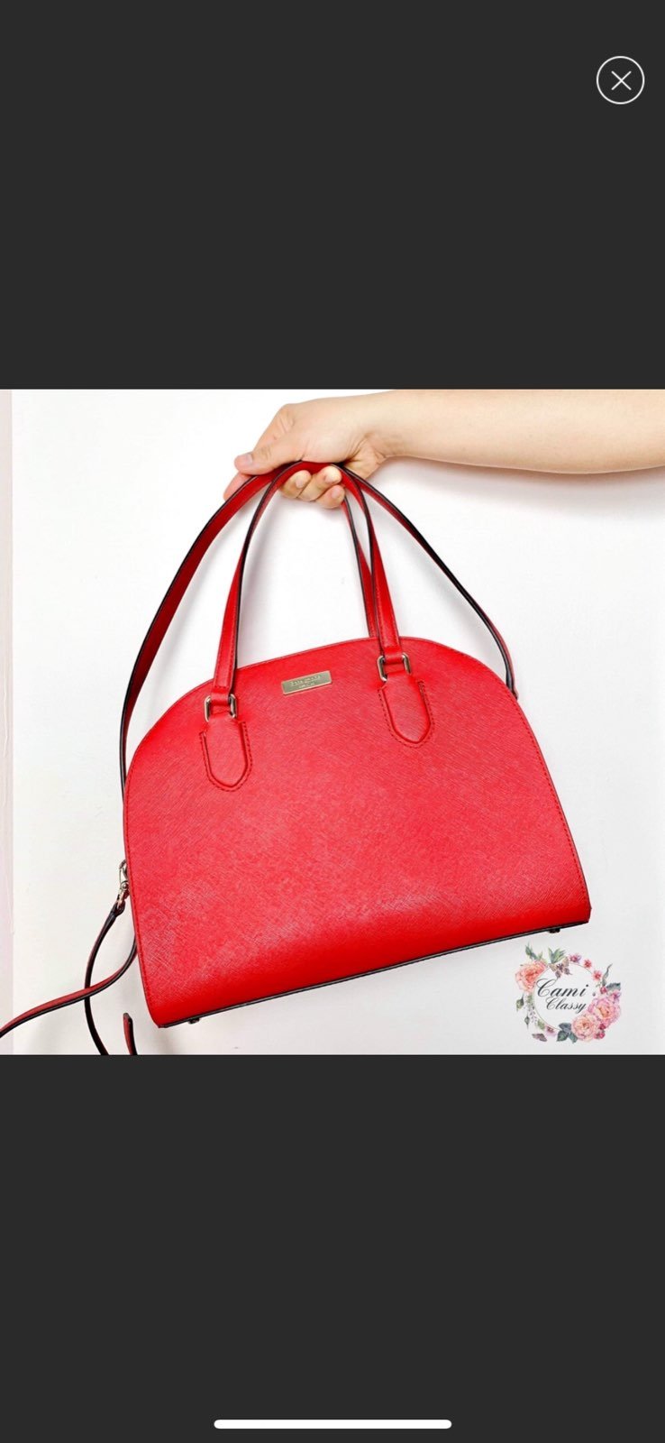 Kate Spade Reiley Hotchilli Satchel Bag