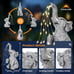 Elephant Statue Solar Garden Decor, Birthday Gifts