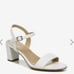 Naturalizer White 2 inch heels