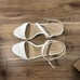 Naturalizer White 2 inch heels