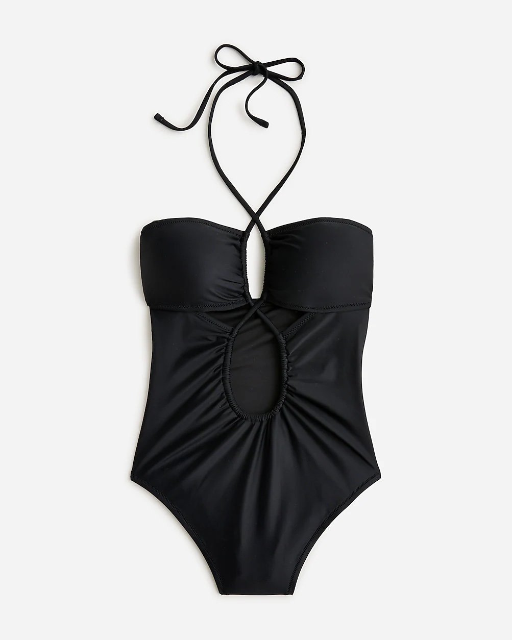 Swimsuit black NEW j.crew one piece bathing suit