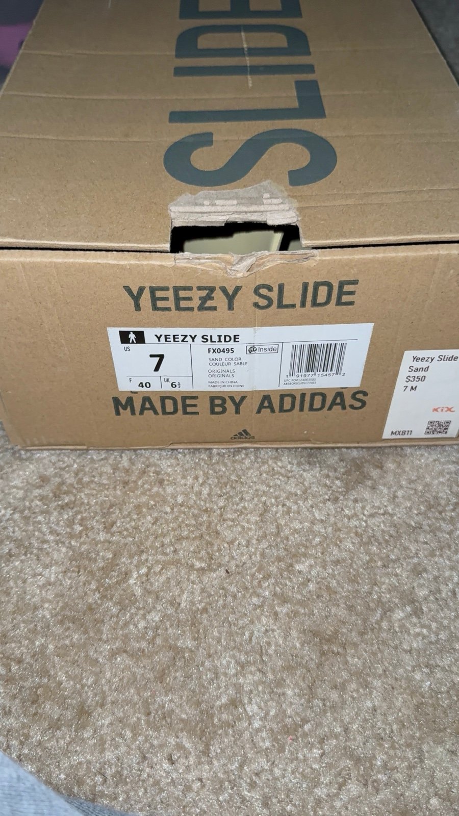 Yeezy slides