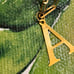 18K Real gold Necklace with Letter A