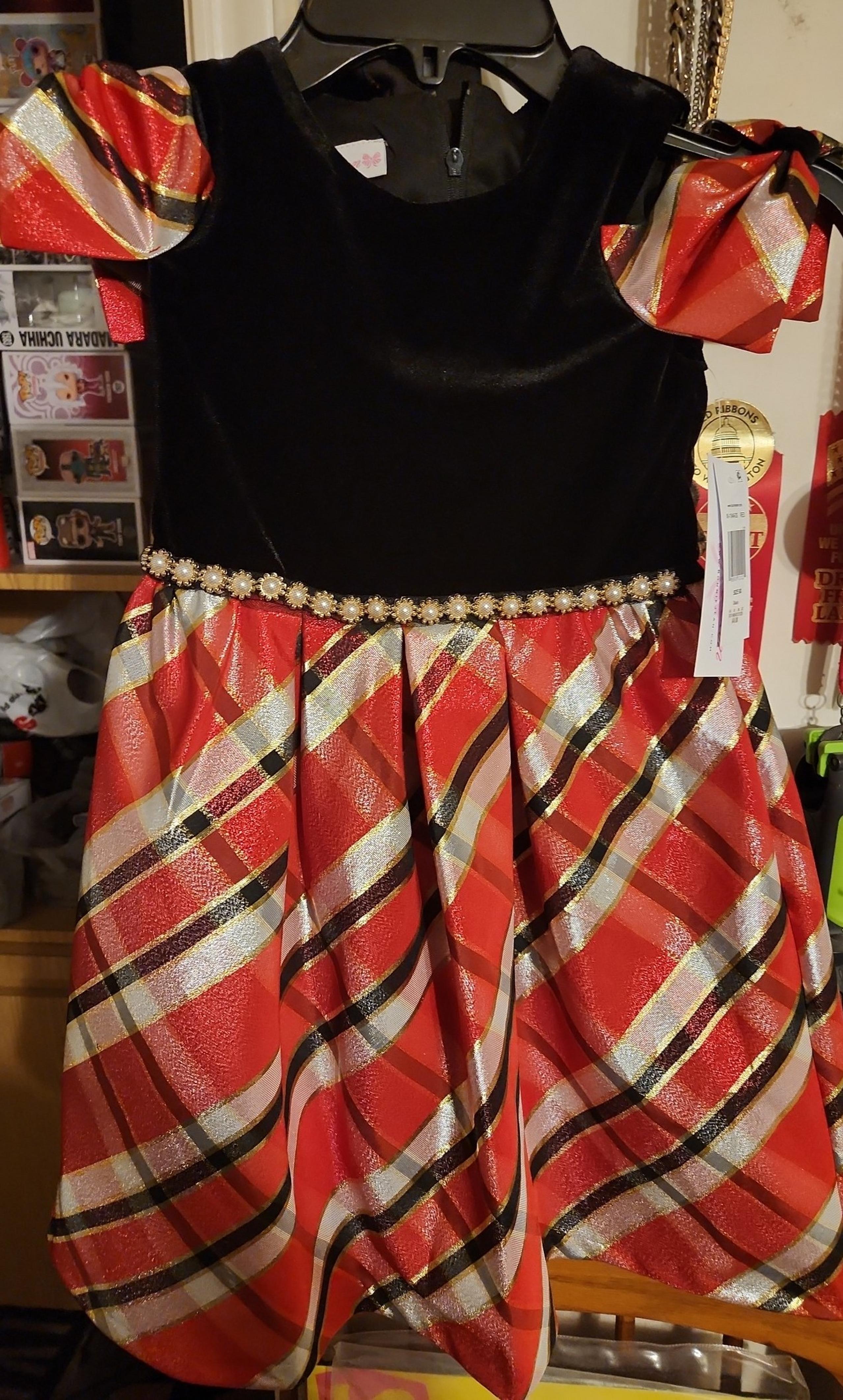 Girls BONNIE JEAN Holiday Dress size: 6x