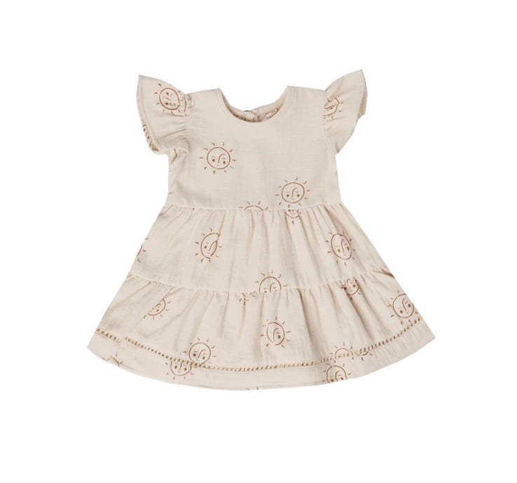 Quincy Mae Lily Dress and Bloomers Suns 12-18 NWT