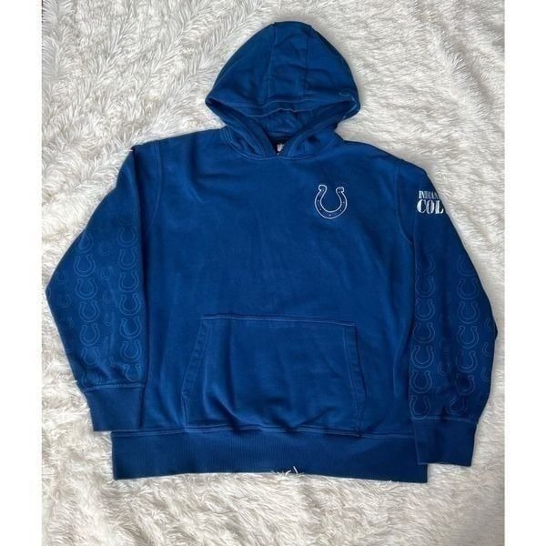 Indianapolis Colts NFL Men’s 3XL Blue Pullover Hoodie MC2