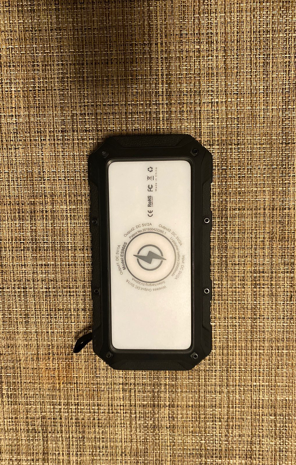 Solar Power Bank Charger Wireless 20000