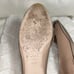 Flat shoes with enamel sequins
