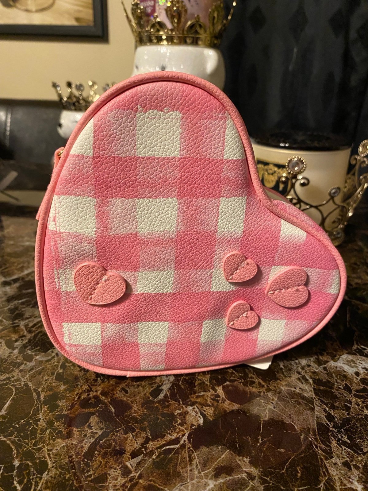 Gingham bundle purse & Pocketback holder
