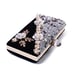 diamond patchwork evening bags handmade flowers wedding dinner bags free shippi