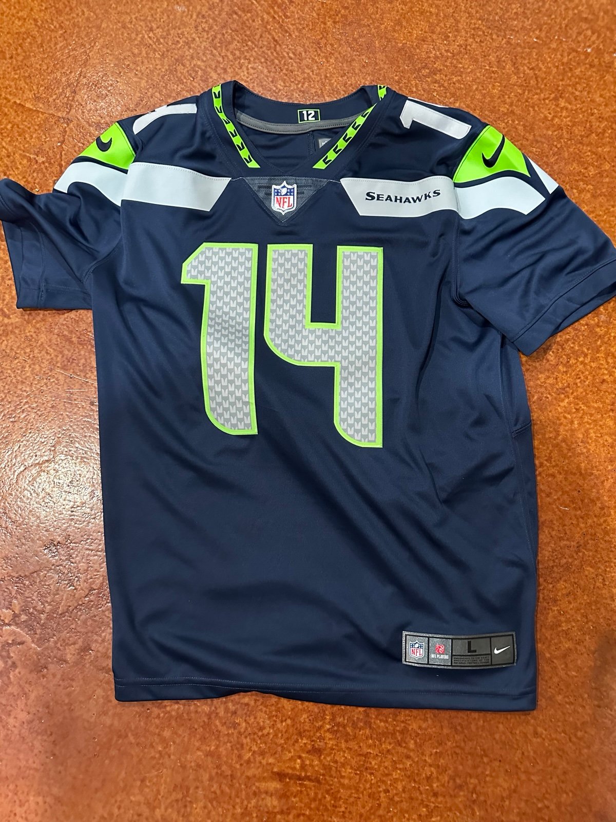 DK Metcalf Seahawks jersey