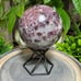 Natural Plum Blossom Tourmaline Crystal Sphere