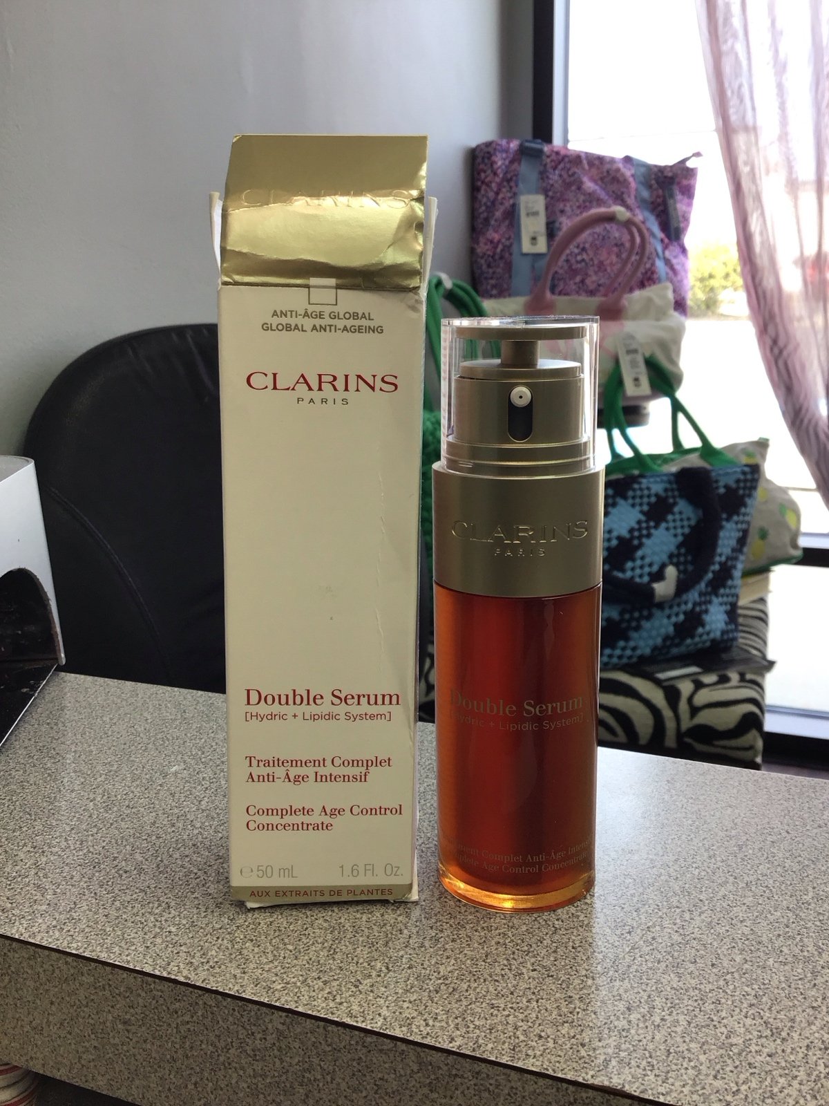 Clearing Paris Double Serum. Hydric + lipidic system. 1.6 fl oz