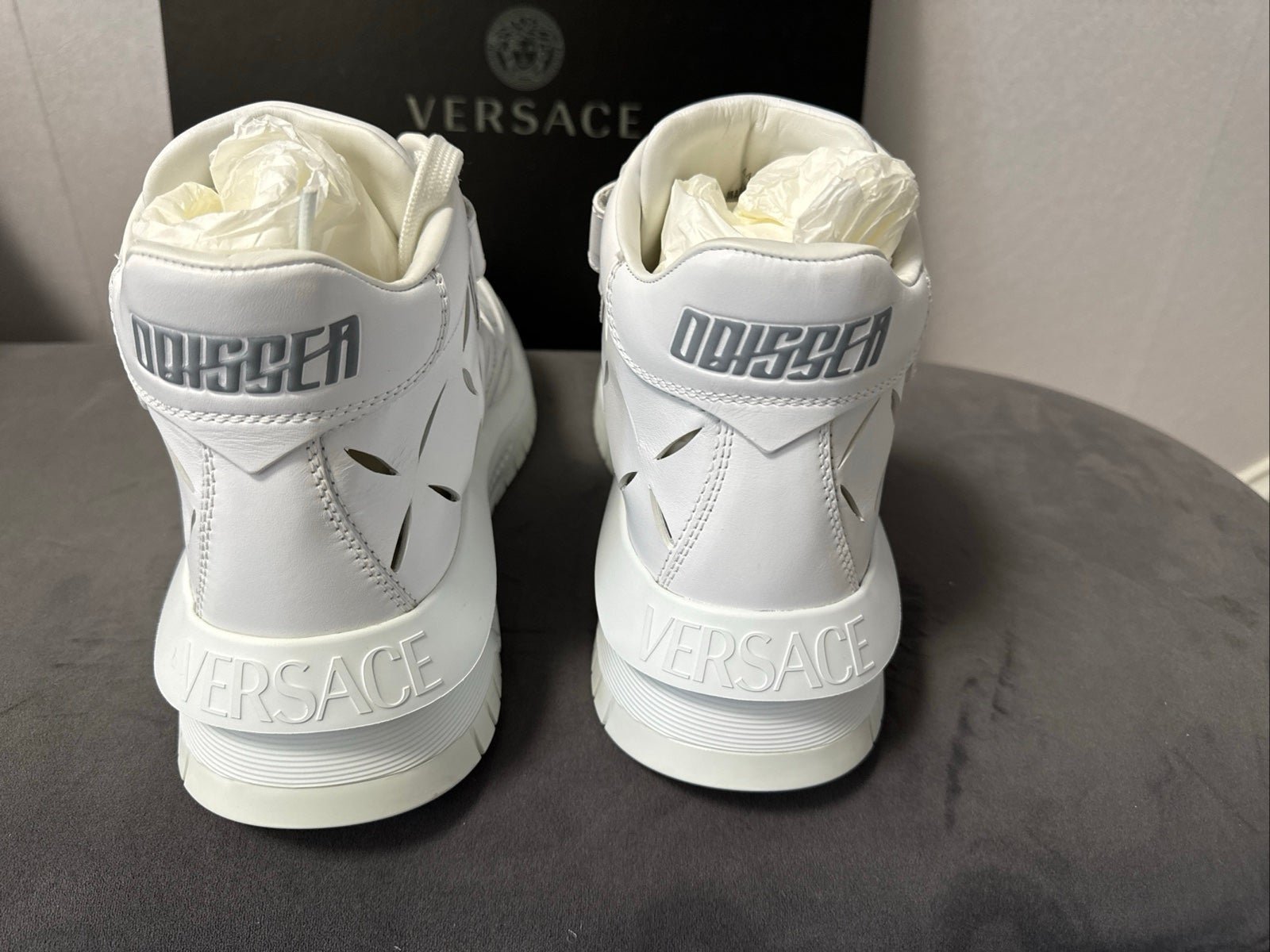 VERSUS VERSACE ヴィルサーチ スカート 黒 ペンシル 26/40