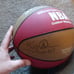 Cleveland Cavaliers team signed ball.
