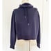 NxTSTOP Getaway Cropped Sweatshirt Navy Blue Size Large
