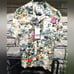 Men's NWT ZARA Tropical print button up shirt