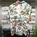 Men's NWT ZARA Tropical print button up shirt