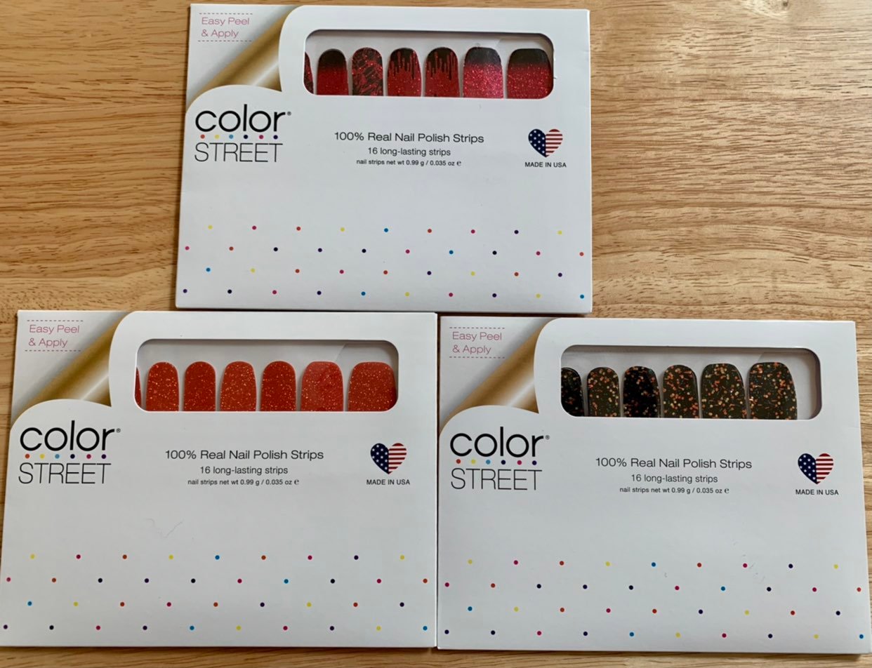 HTF Retired Color Street Halloween Bundle
