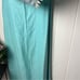 Rare Vintage Dress - light Blue & White Lace Trim Bow 1950's Classic