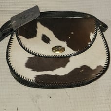 Vintage cowhide pocketbook