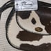 Vintage cowhide pocketbook