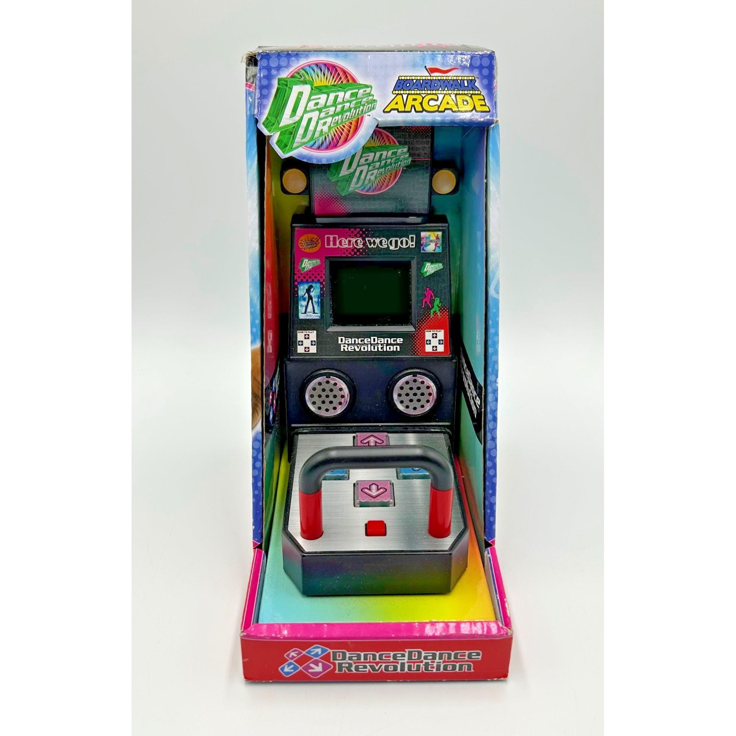 NIB Super Impulse Boardwalk  Arcade Tiny Dance Dance Revolution Minigame Machine