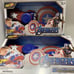 2 Nerf Power Moves Marvel Avengers Captain America Shield Sling Disc NEW