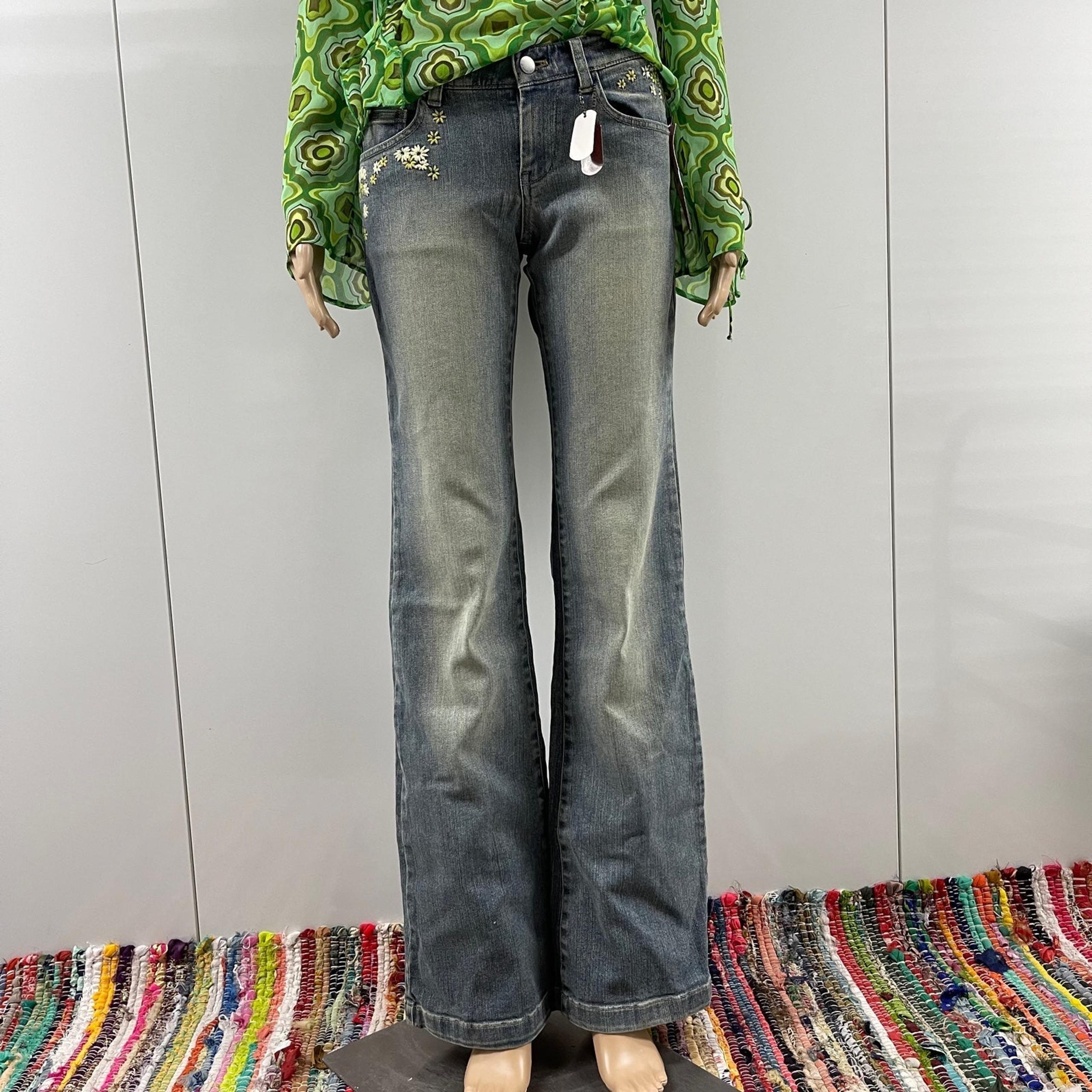 gianni bini jeans flare low rise 25 NWT $140