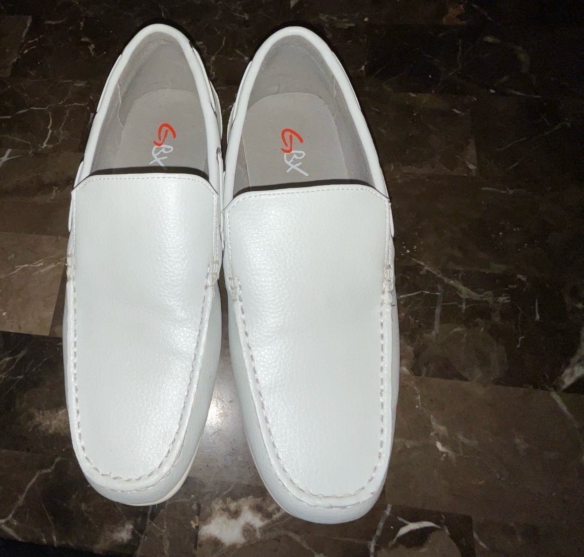 GBX Men's Casual Loafer slip on size 10.5 NWOT white