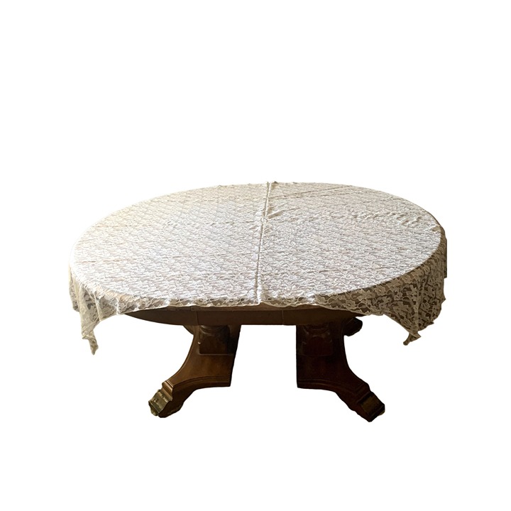 Vintage Lace Tablecloth 66 x 48 Rectangle
