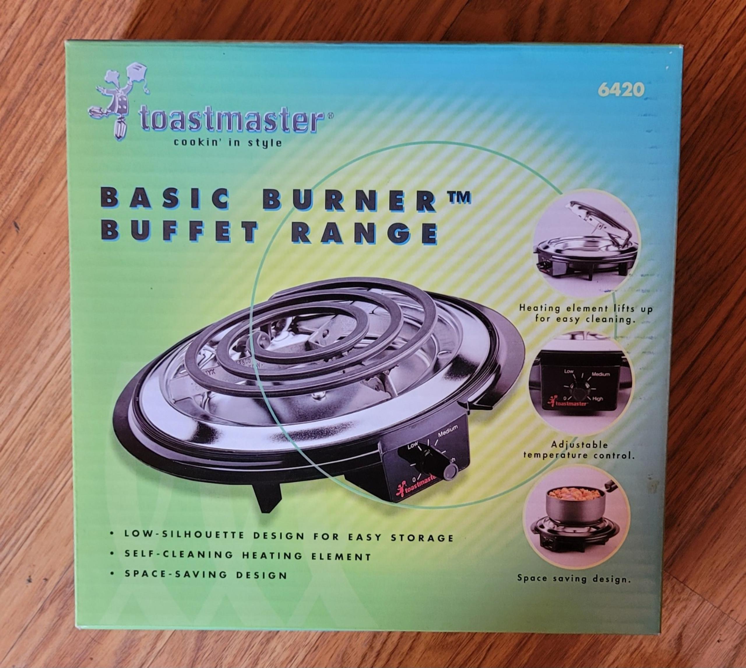 Tabletop burner or range