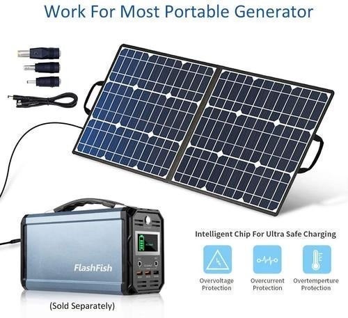 300W Power Station with Solar Panel