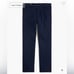 J. Crew Straight Fit TruTemp 365 Chino Pant Navy Blue Size 33 x 34 BZ231 New