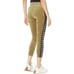 Kappa Olive Green 222 Banda Stele Rhinestone Leggings, L NWT