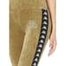 Kappa Olive Green 222 Banda Stele Rhinestone Leggings, L NWT