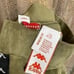 Kappa Olive Green 222 Banda Stele Rhinestone Leggings, L NWT