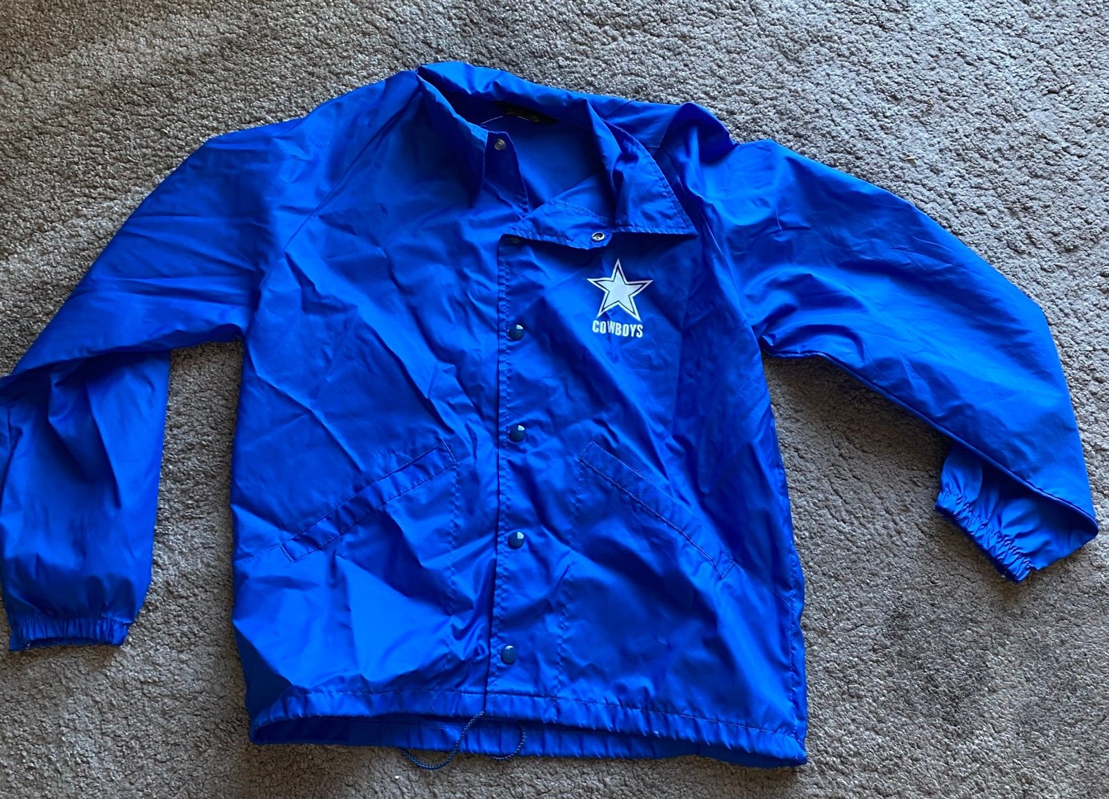 Vintage Dallas Cowboys windbreaker from the early 70’s.