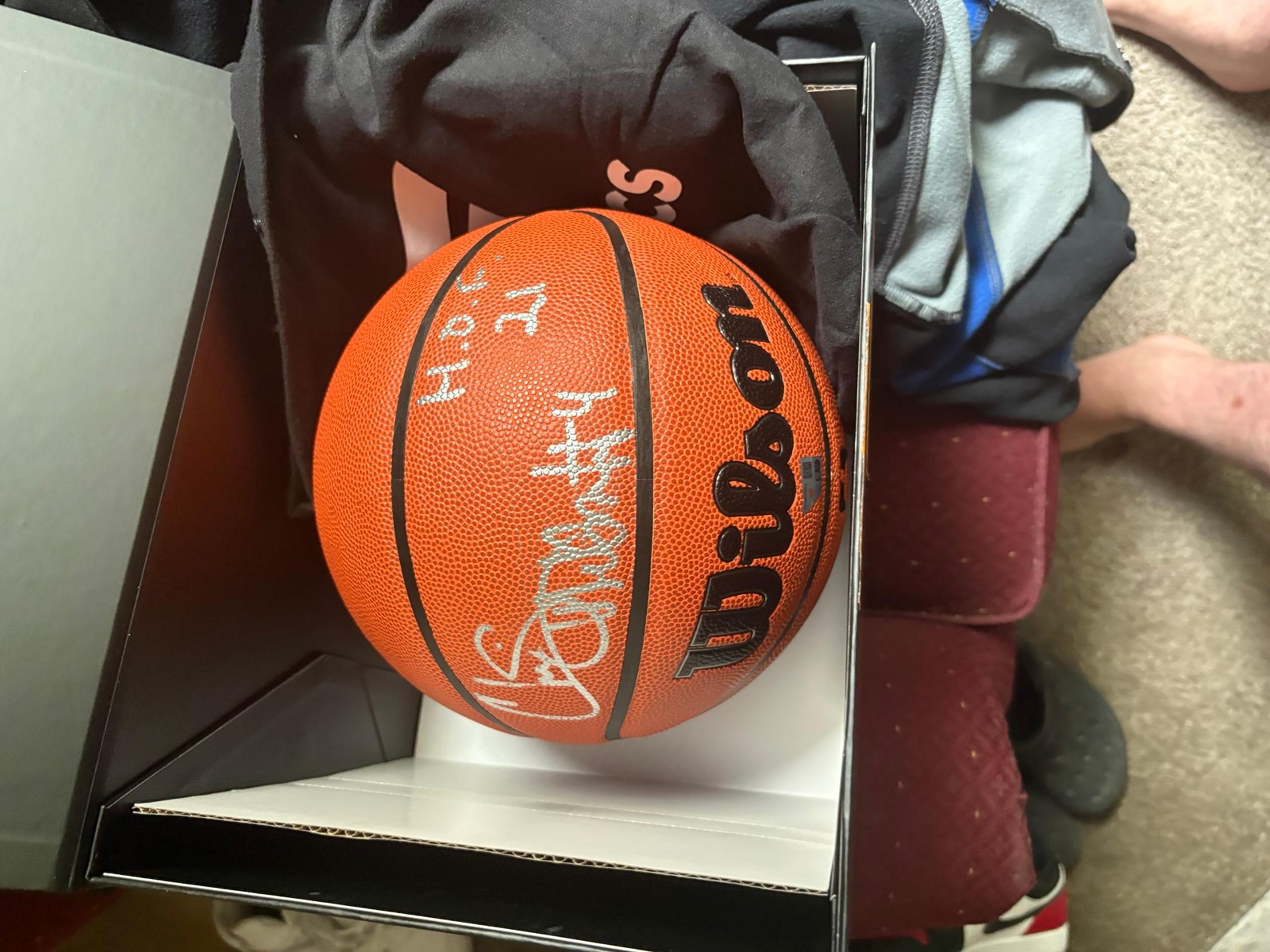 Fanatics Signed Basketball Chris Webber