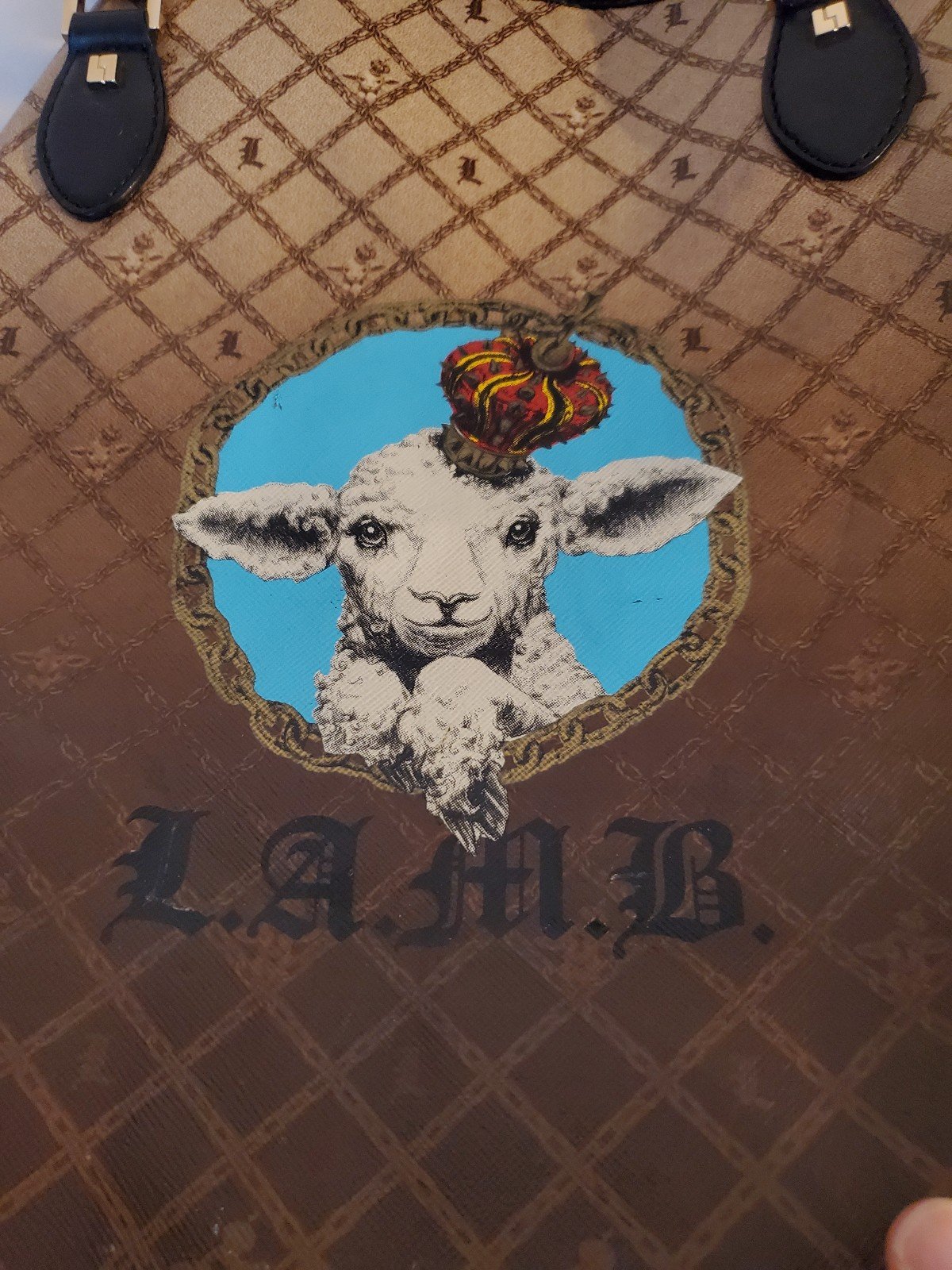 Lamb Large Trademark bag