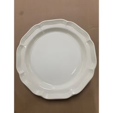 Mikasa French Countryside 12 White Stoneware Chop Plate NWB
