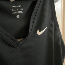 Nike Black V Neck Tank Top